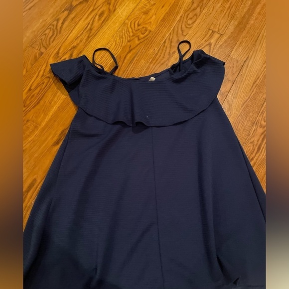 Asos Navy Dress Size 8 - Picture 6 of 7